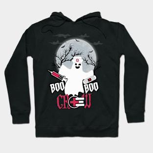 Halloween Nurse Boo Boo Crew graphic Hoodie